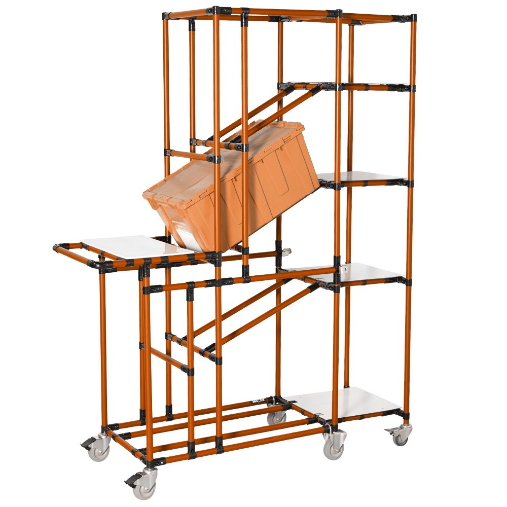 Warehouse picking carts