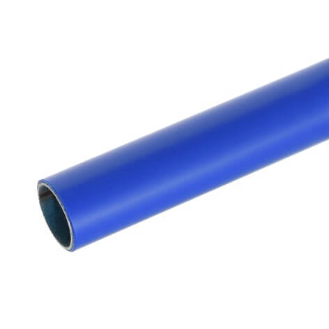 Blue 8' steel pipe