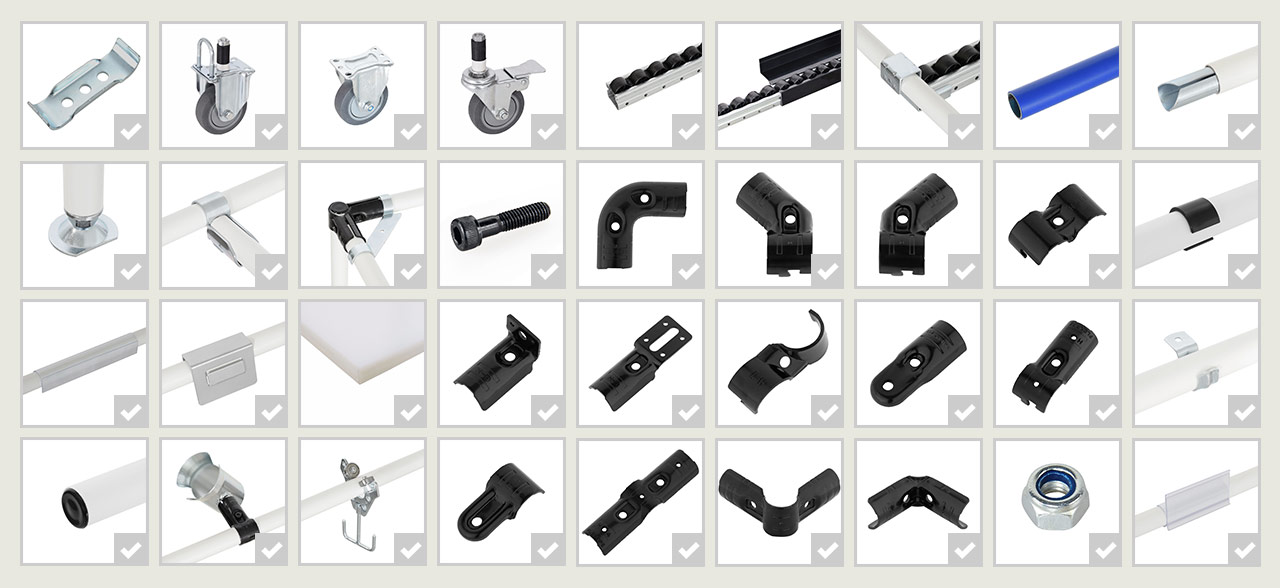 Flexpipe parts