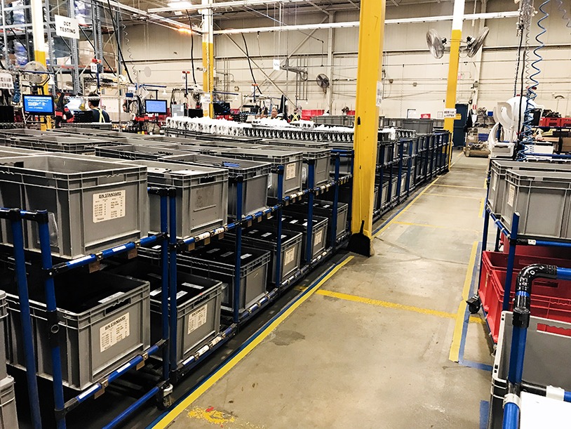 Modular structures in new lean warehouse