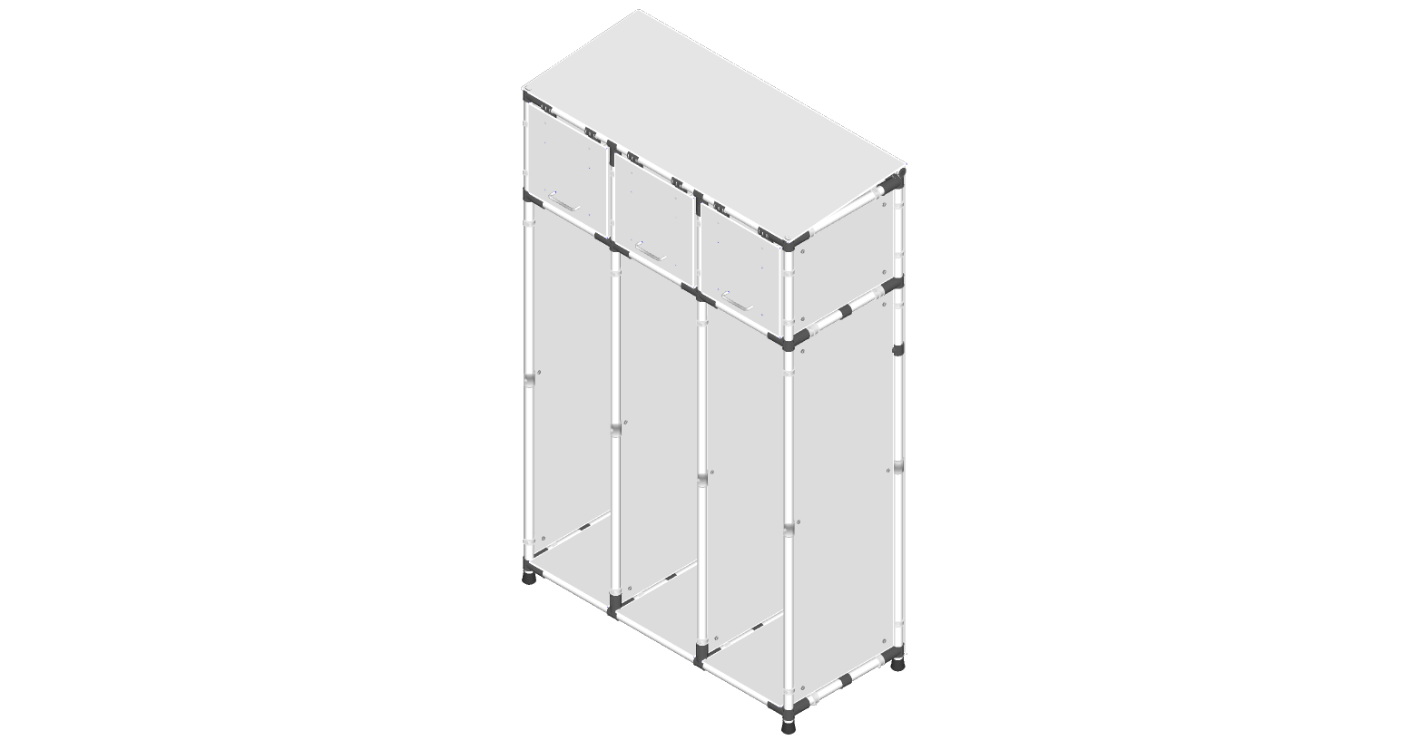 CASES POUR VESTIAIRE