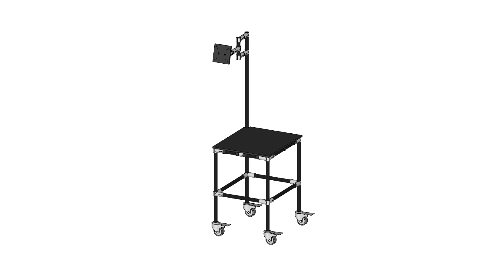 Table mobile pour imprimante