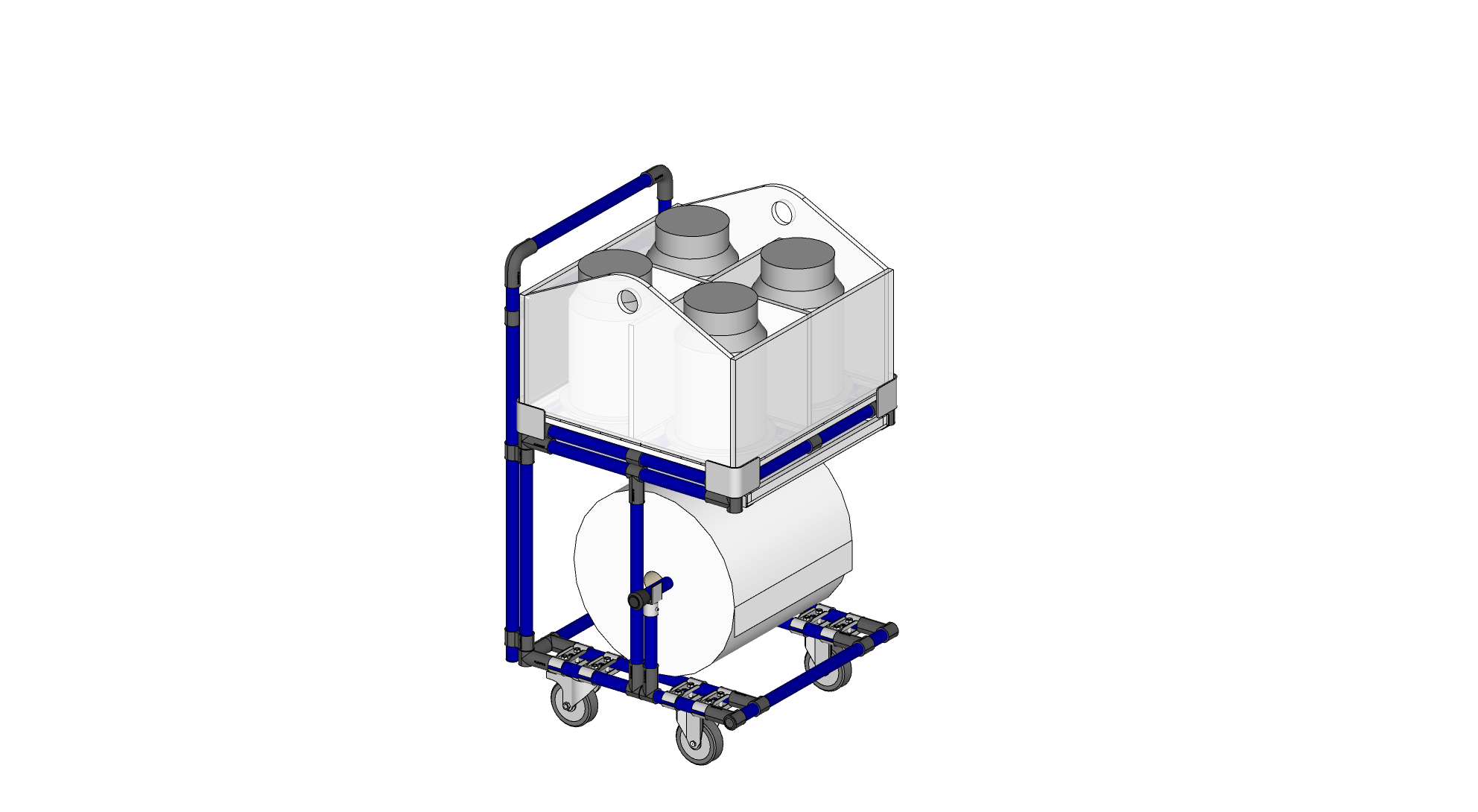 Cart WITH Removable Dip Box