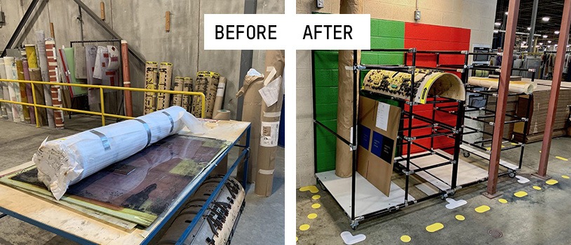 Antes y después de la gestión de troqueles rotativos de la industria del cartón ondulado