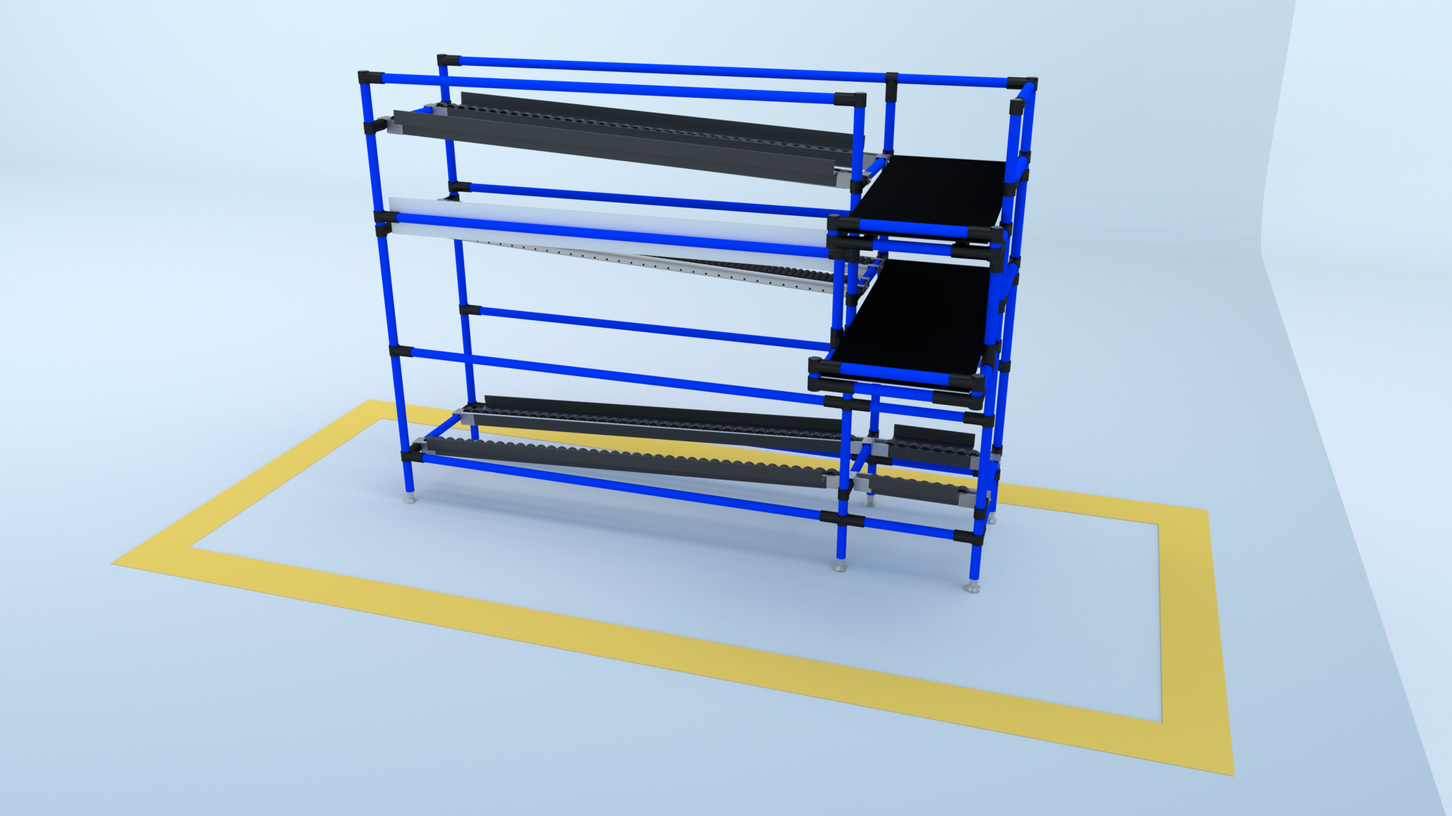 L Shape Flow Rack Build the ultimate L-shaped flowrack - Flexpipe Canada