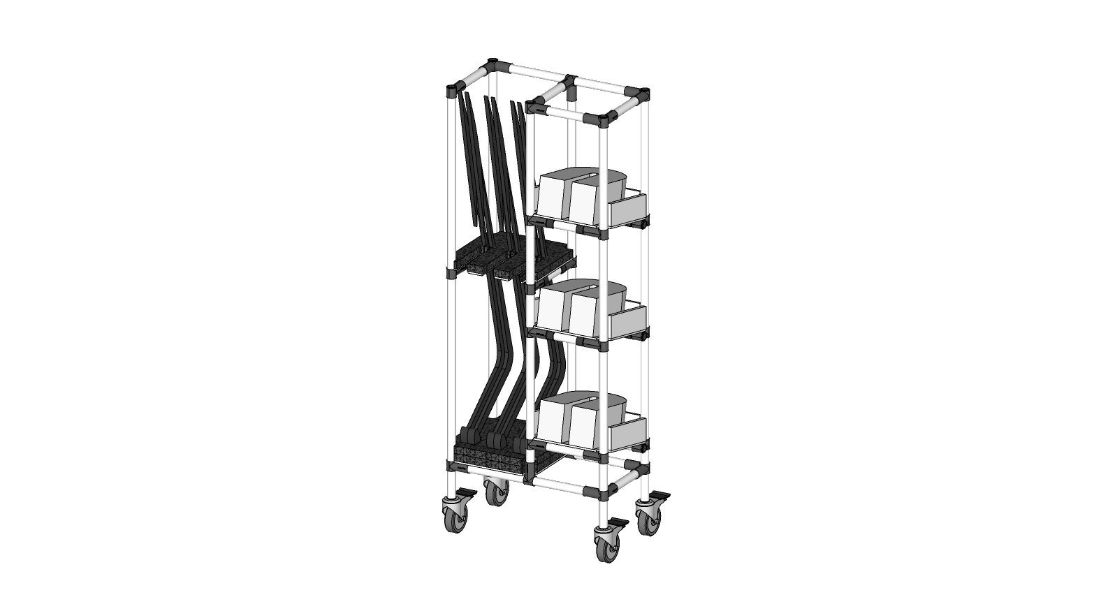 Aeroplano Wiper Rack