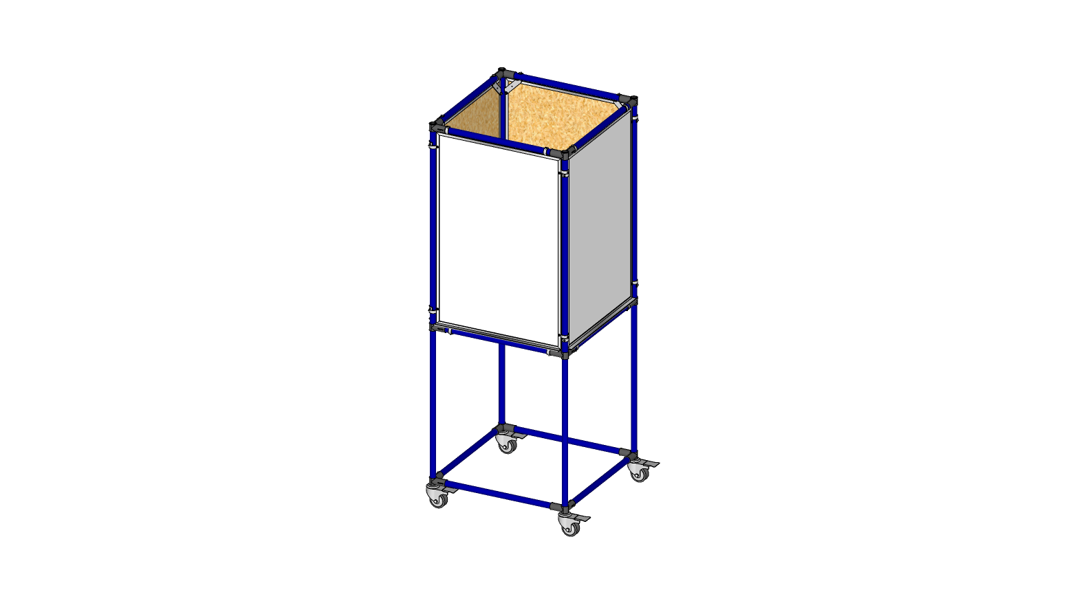 4 lados 2 'x 3' pizarra