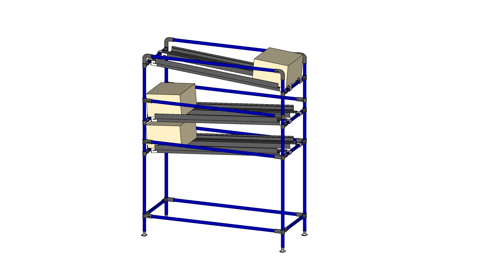 Flow Rack 2 IN 1 OUT