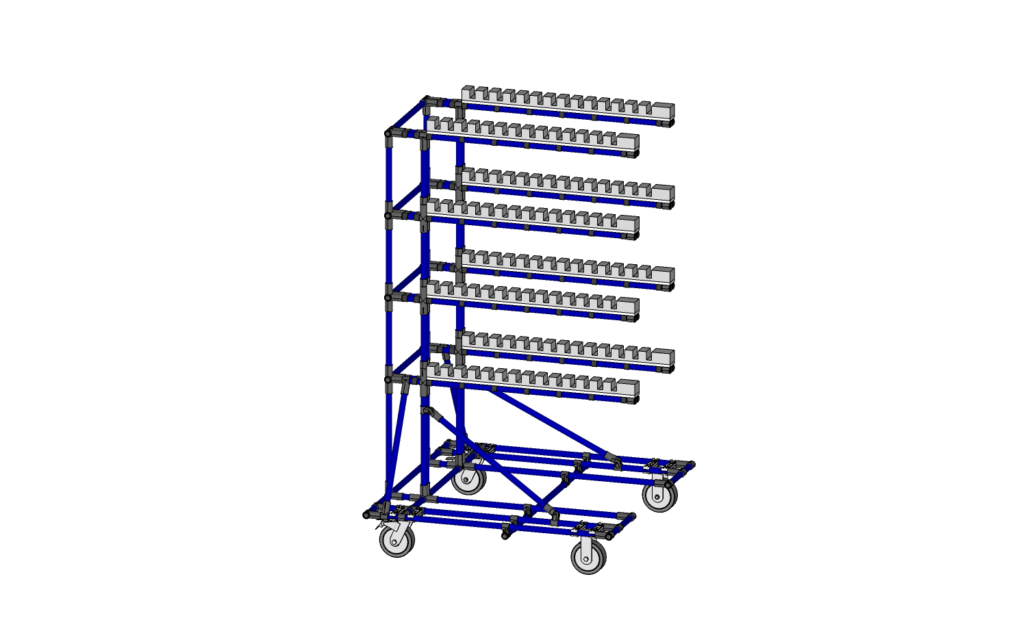 RACK FOR LIGHTWEIGHT PARTS