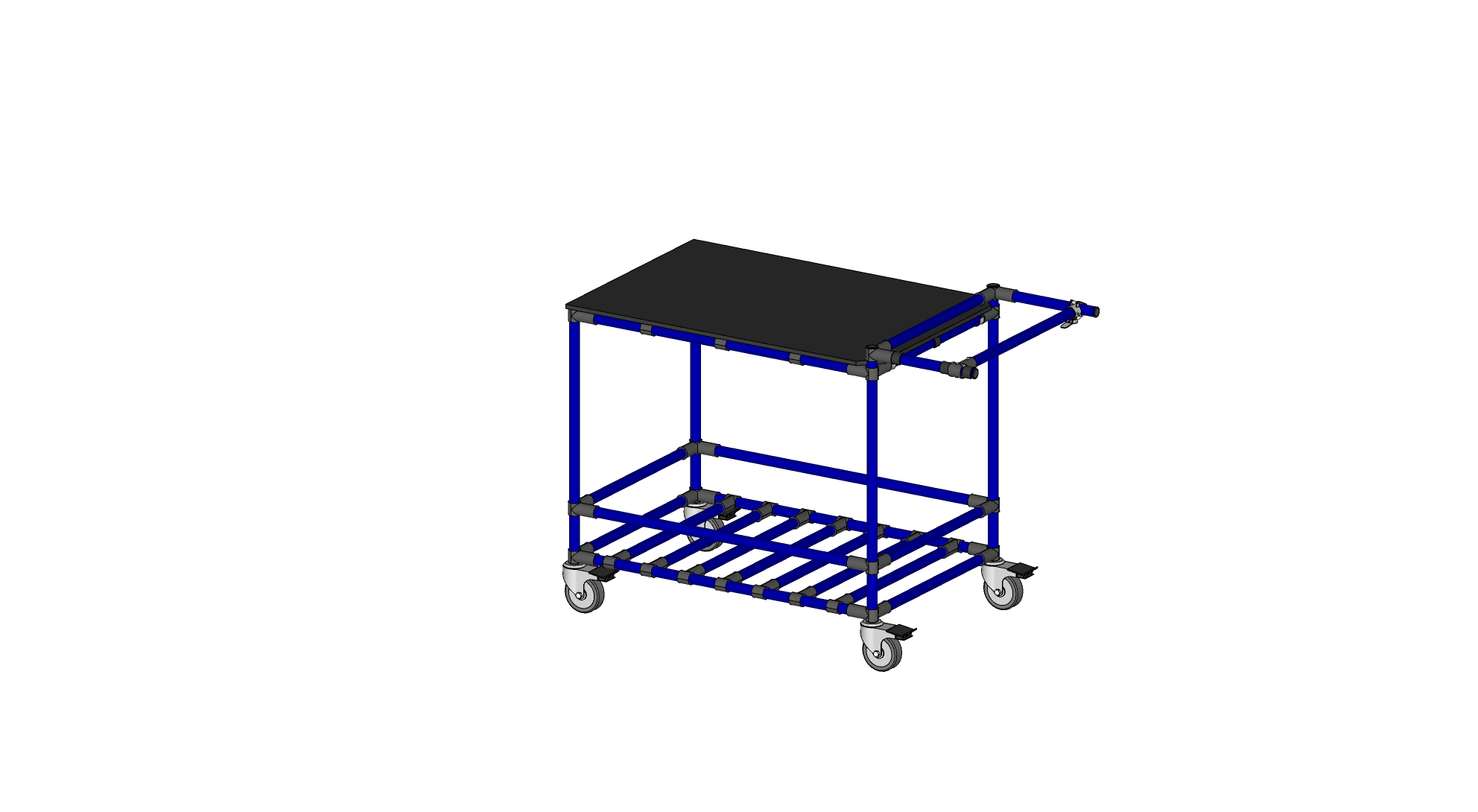 CHARIOT POUR SAC EN ROULEAU