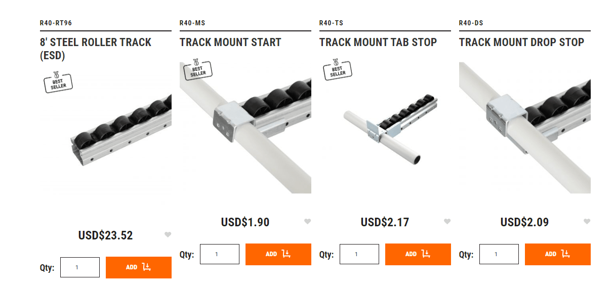 flex vs creform usd roller track