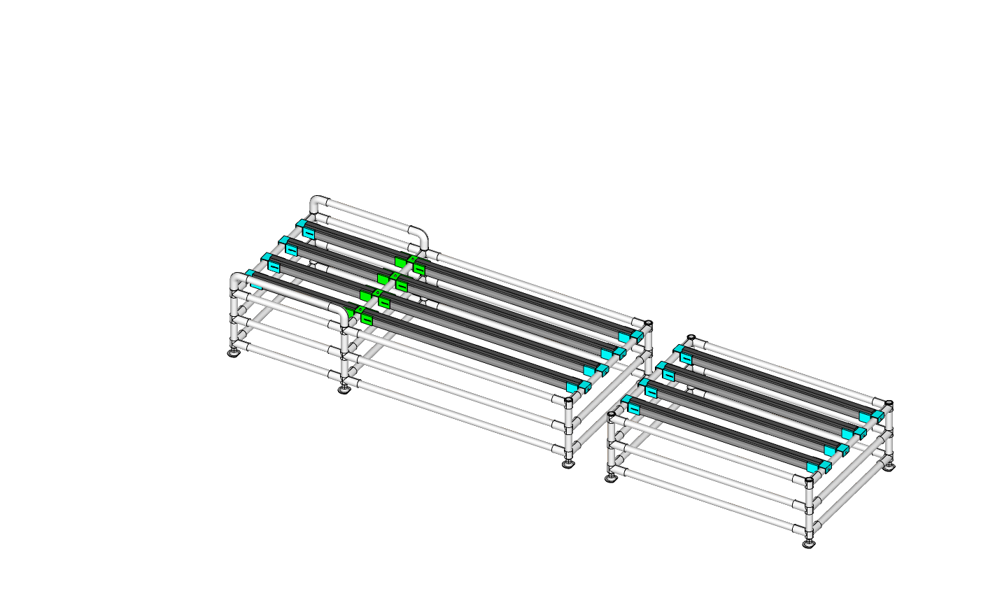 Conveyor for strapping machine