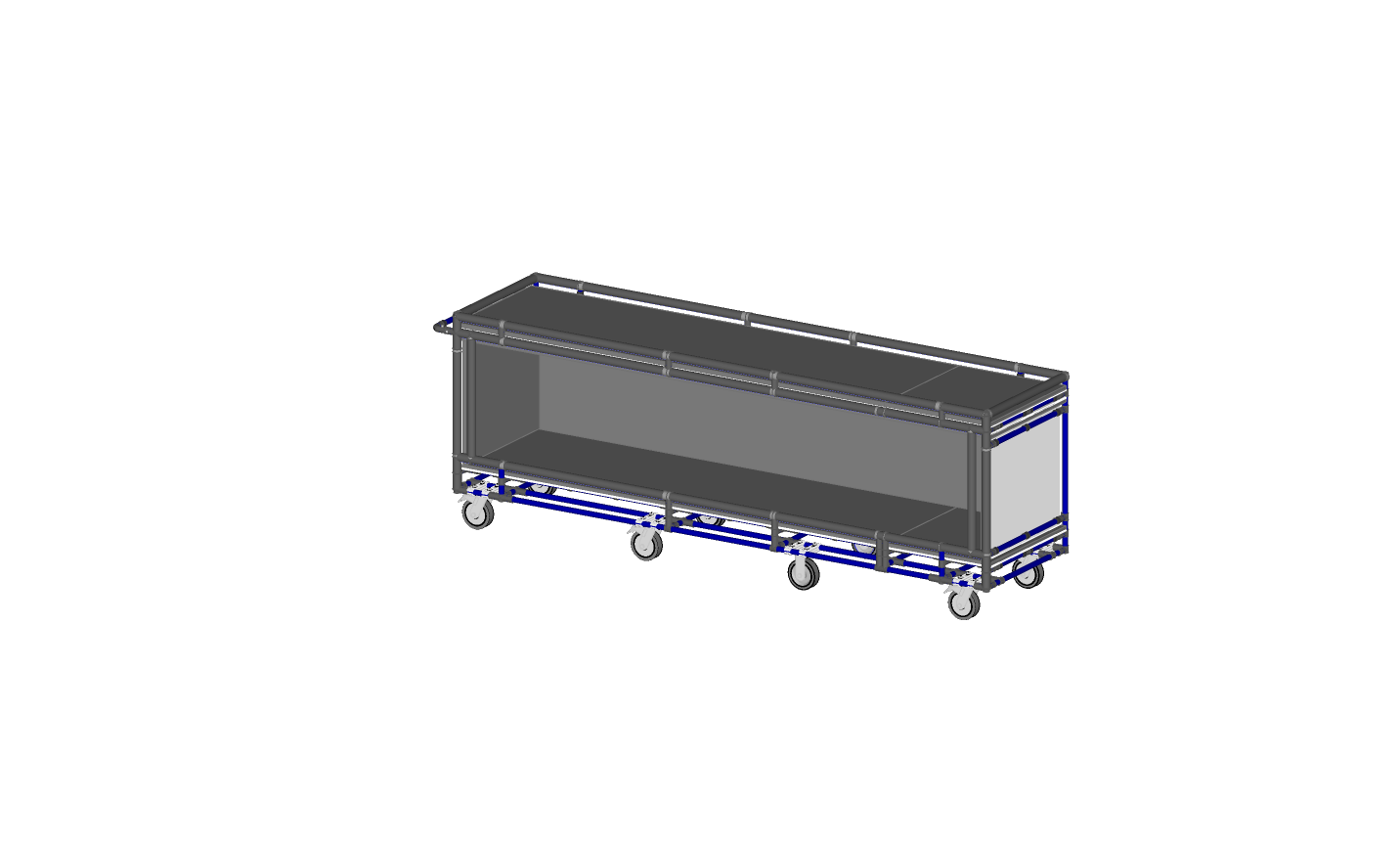 Large piece transport cart