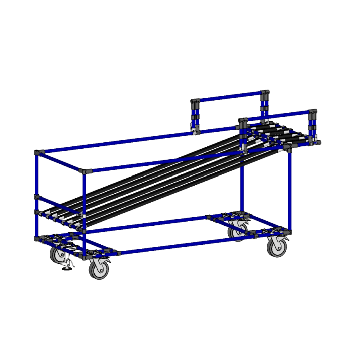 Unload cart