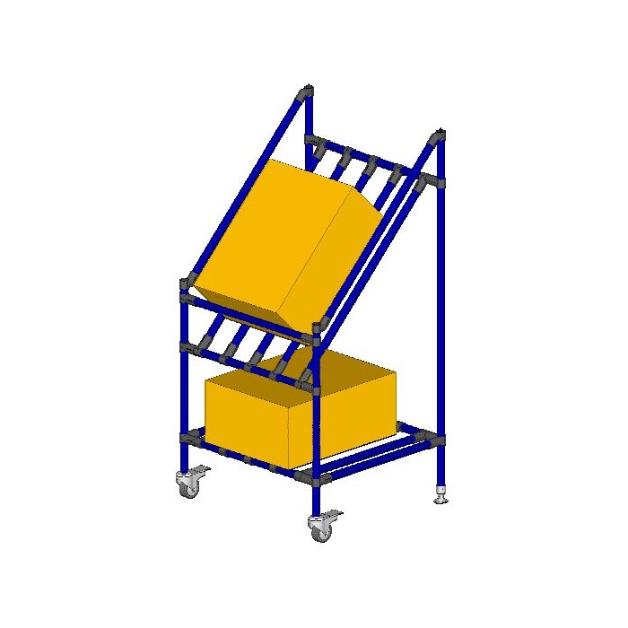 GRAVITY FLOWRACK WITH PIPE