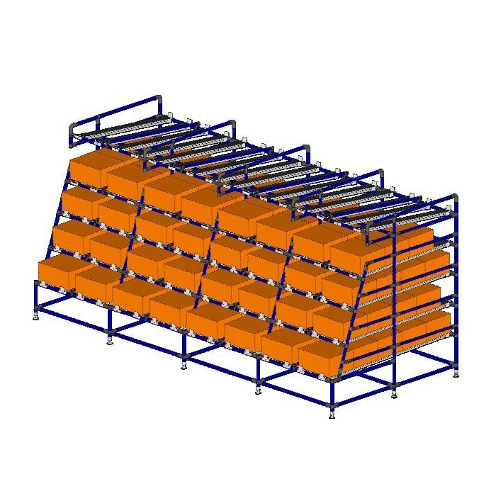 Supermarket flowrack