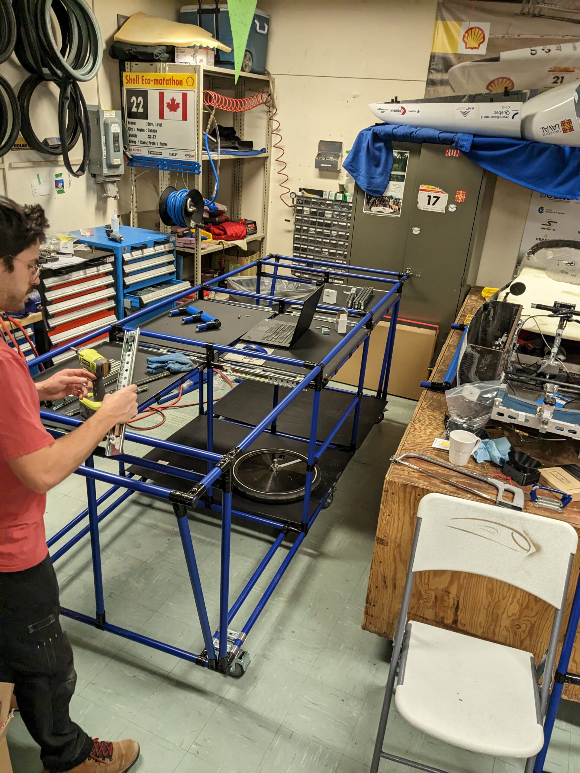 chario-supermileage-flexpipe-en-construction