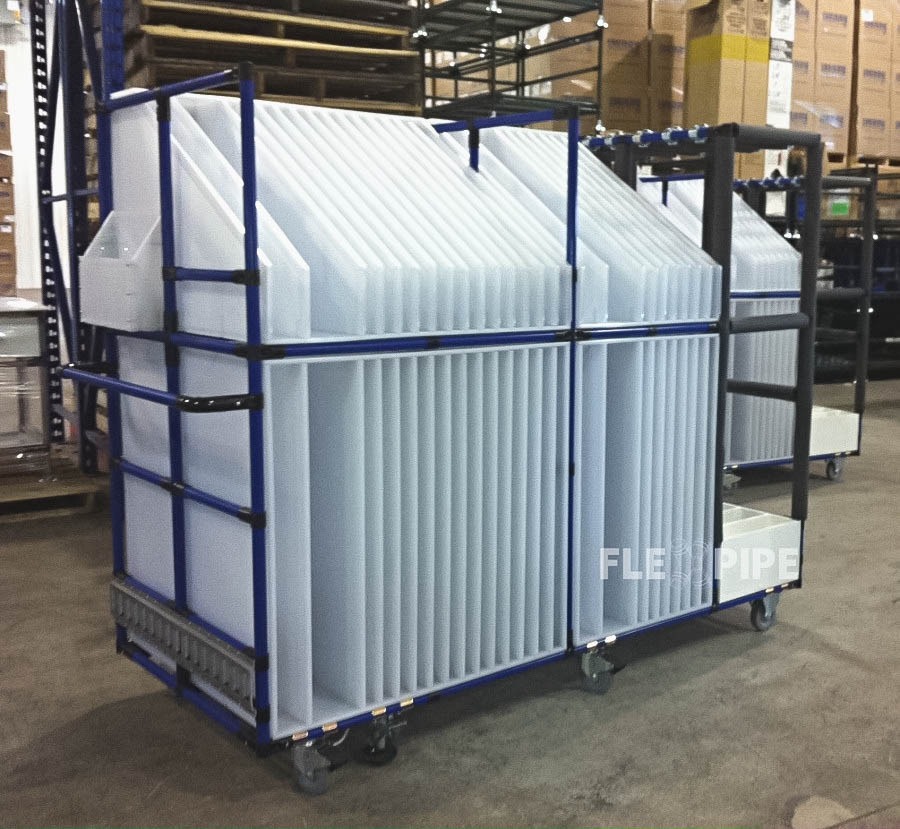 Carts with HDPE to transport different surfaces