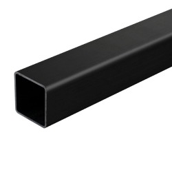 Square black 8' steel pipe