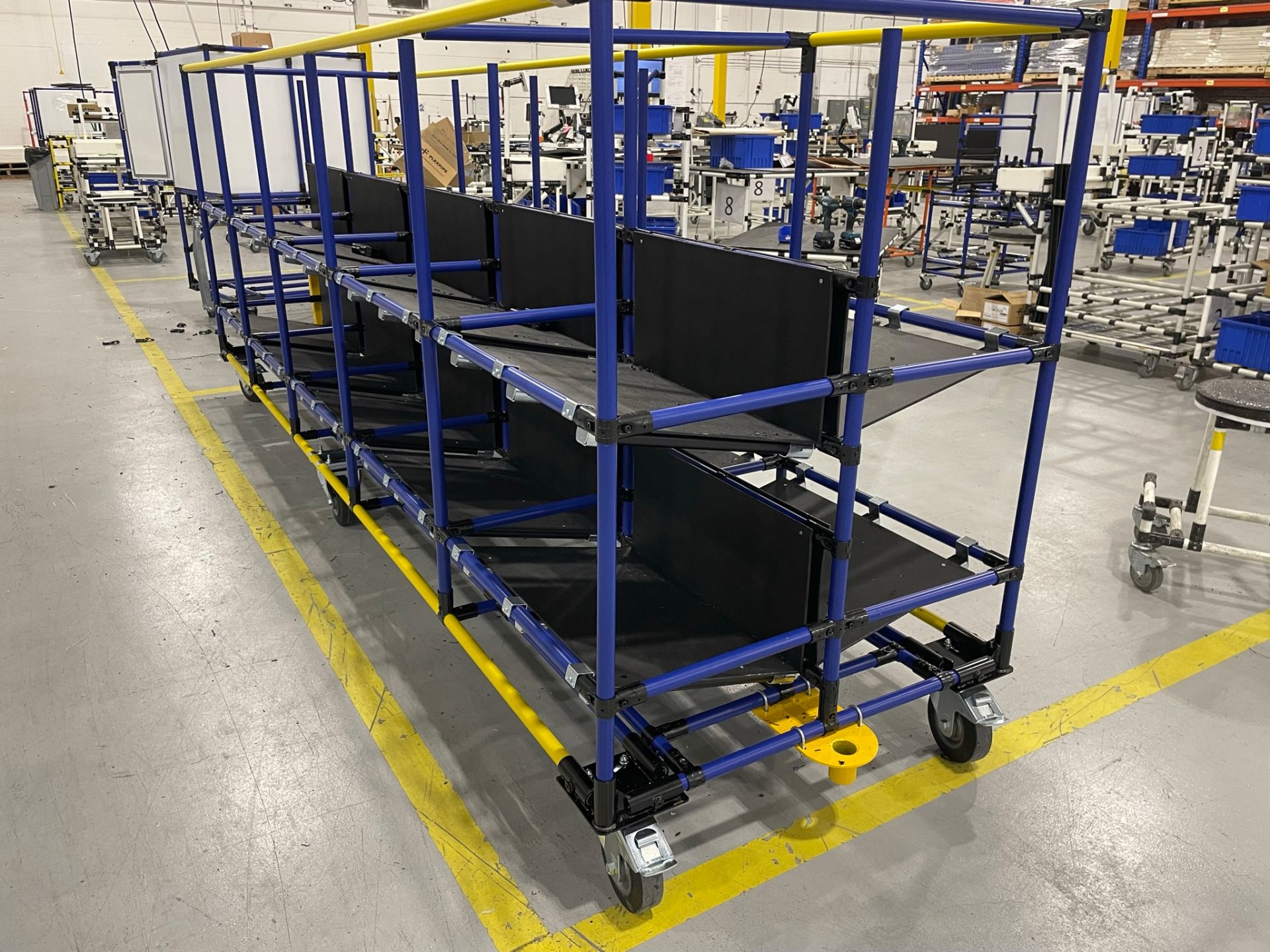 Modular System for Lean Manufacturing & Material Handling