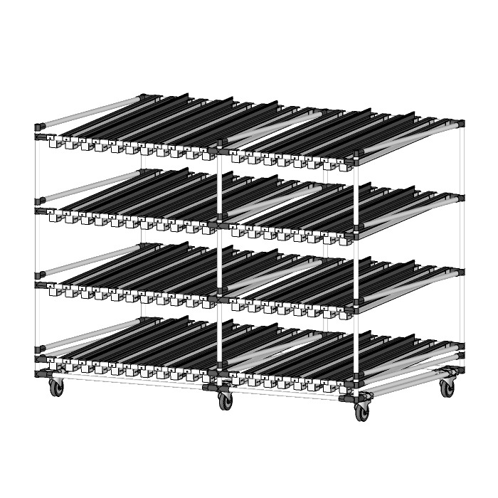 flowrack 4 level