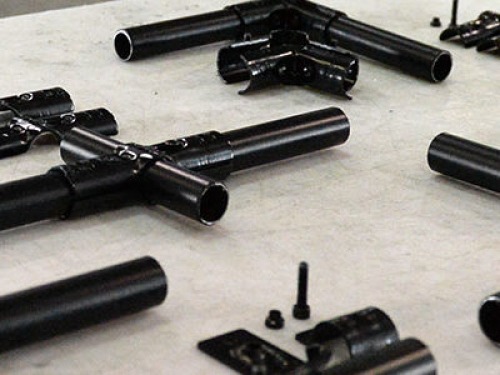 Components and accessories for flexpipe pipes