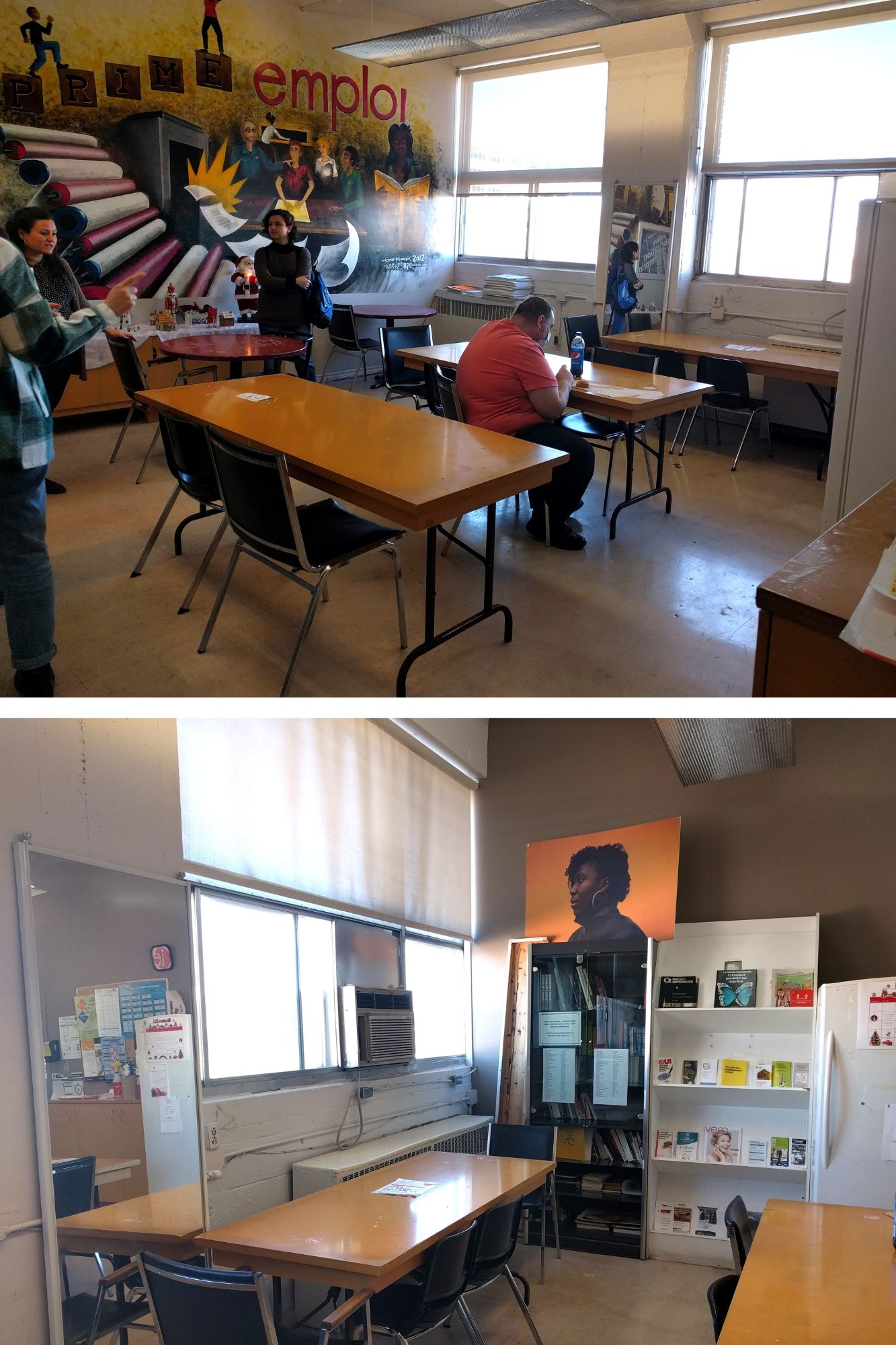 atelier majuscule avant réaménagement