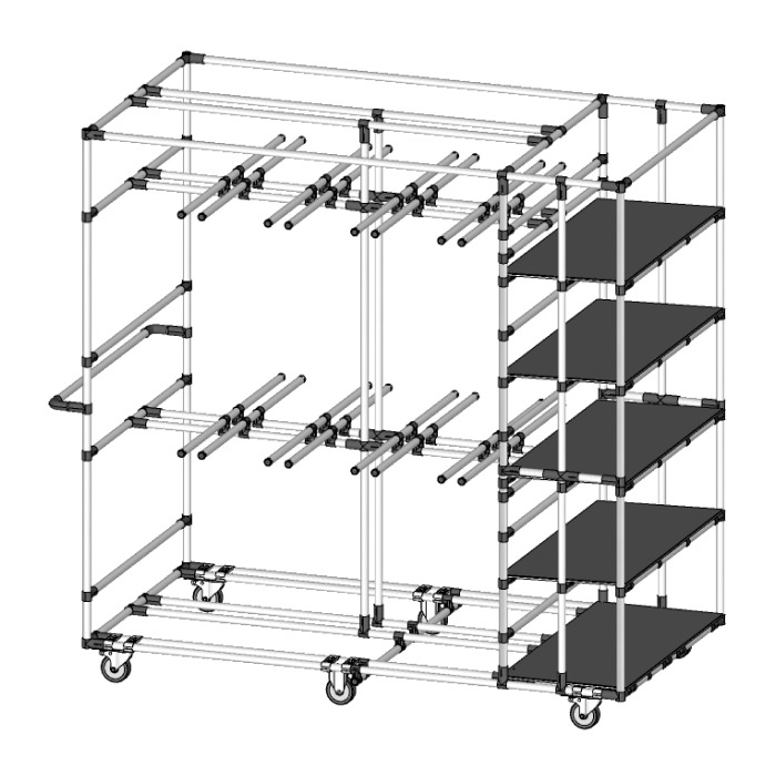 automotive kitting cart