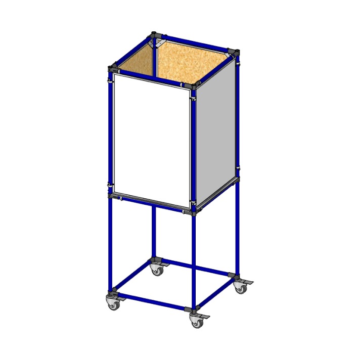 4 Sided 2' x 3' Whiteboard