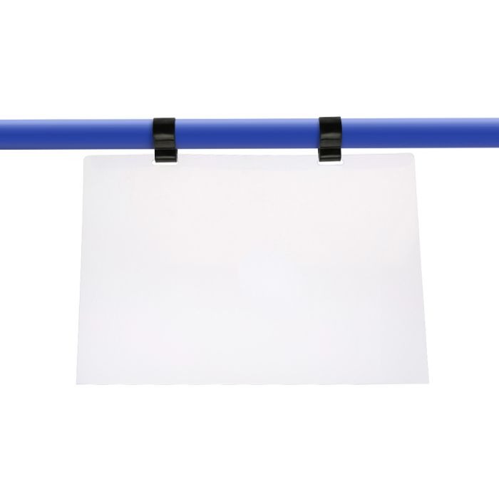 document holder made from a Flexpipe tube.