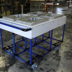 Cart for molds