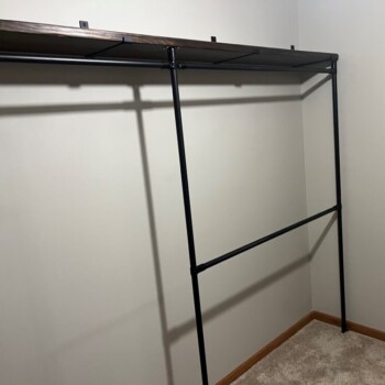 A pantry organizer By Esteban for food storage and small appliances