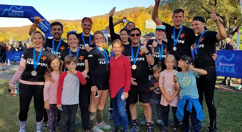 160-kilometre Relay Race for the Brome-Missisquoi Child Community