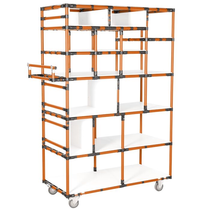 Shelving with added value