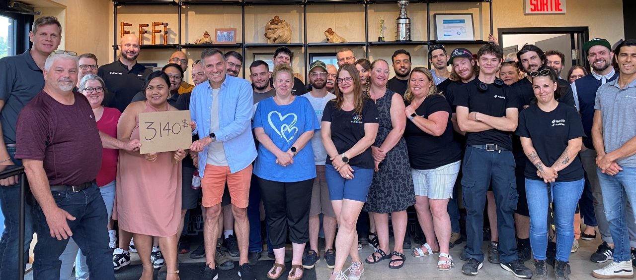 3140 $ REMIS AU CAB GRÂCE À LA VENTE DE GARAGE COMMUNAUTAIRE